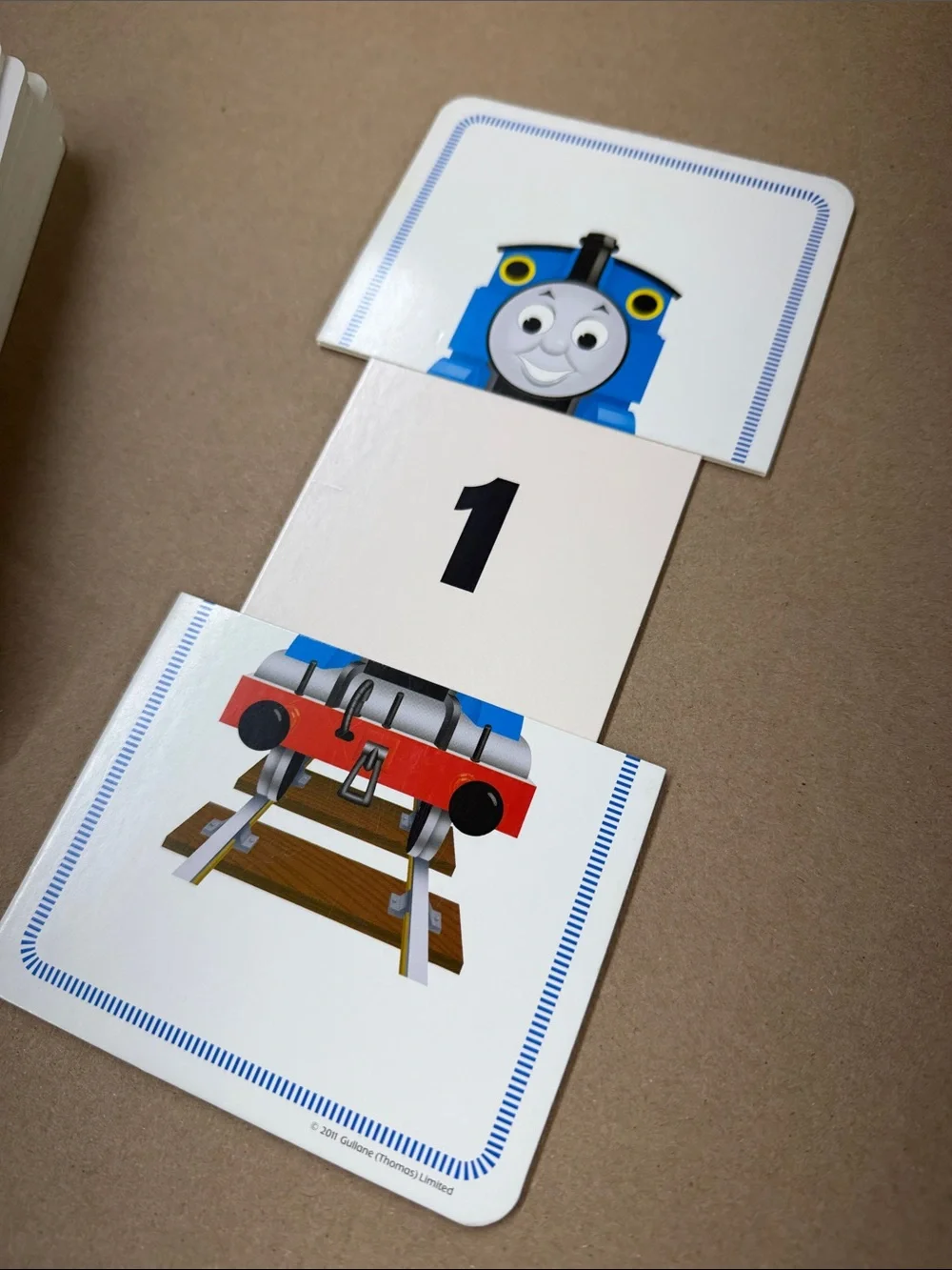 Thomas & Friends Blue Numbers Slide & Learn Counting Game